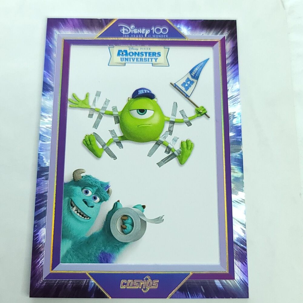 Monsters University Kakawow Cosmos Disney 100 All Star Movie Poster 107/288